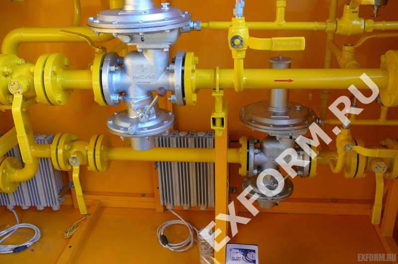 Установка газорегуляторная шкафная УГРШ(К)-50Н-2-ЭК Установка газорегуляторная шкафная УГРШ(К)-50Н-2-ЭК